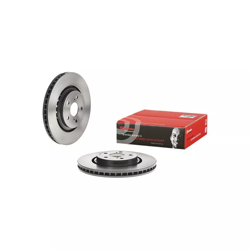Jeu de 2 disques de frein avant BREMBO 09.E126.11