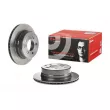 Jeu de 2 disques de frein arrière BREMBO 09.E168.11 - Visuel 1