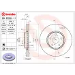 Jeu de 2 disques de frein avant BREMBO 09.E230.11 - Visuel 2