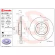 Jeu de 2 disques de frein avant BREMBO 09.E235.11 - Visuel 2