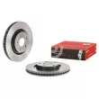 Jeu de 2 disques de frein avant BREMBO 09.E235.11 - Visuel 1