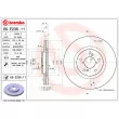 Jeu de 2 disques de frein avant BREMBO 09.E236.11 - Visuel 2