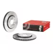Jeu de 2 disques de frein avant BREMBO 09.N124.11 - Visuel 1