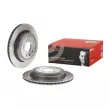 Jeu de 2 disques de frein arrière BREMBO 09.N235.21 - Visuel 1