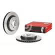 Jeu de 2 disques de frein arrière BREMBO 09.N266.21 - Visuel 1