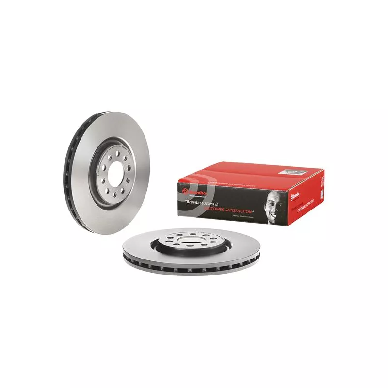 Jeu de 2 disques de frein avant BREMBO 09.N268.11