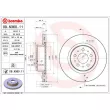 Jeu de 2 disques de frein avant BREMBO 09.N360.11 - Visuel 2