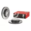 Jeu de 2 disques de frein avant BREMBO 09.N360.11 - Visuel 1