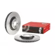 Jeu de 2 disques de frein avant BREMBO 09.R105.11 - Visuel 1