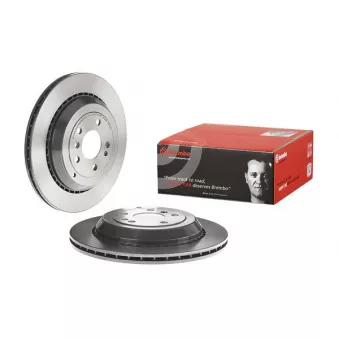 Jeu de 2 disques de frein arrière BREMBO 09.R124.21