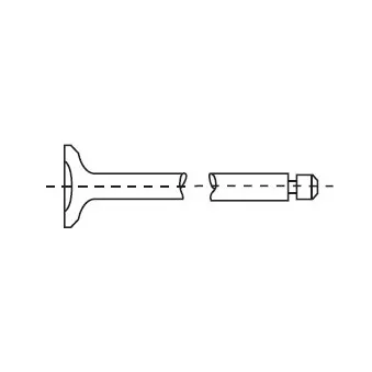 Soupape d'échappement CORTECO 551736B