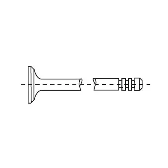 Soupape d'échappement CORTECO 551780B
