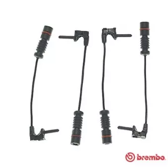 Contact d'avertissement, usure des plaquettes de frein BREMBO A 00 256