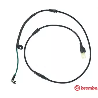 Contact d'avertissement, usure des plaquettes de frein BREMBO
