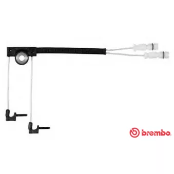 Contact d'avertissement, usure des plaquettes de frein BREMBO A 00 281