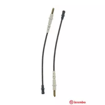 Contact d'avertissement, usure des plaquettes de frein BREMBO A 00 293