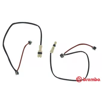 Contact d'avertissement, usure des plaquettes de frein BREMBO