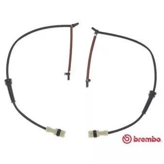 Contact d'avertissement, usure des plaquettes de frein BREMBO A 00 341