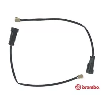 Contact d'avertissement, usure des plaquettes de frein BREMBO A 00 351