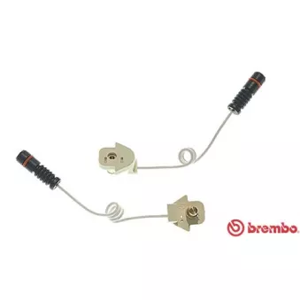 Contact d'avertissement, usure des plaquettes de frein BREMBO A 00 355