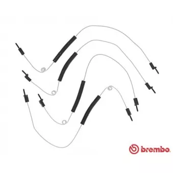 Contact d'avertissement, usure des plaquettes de frein BREMBO A 00 363