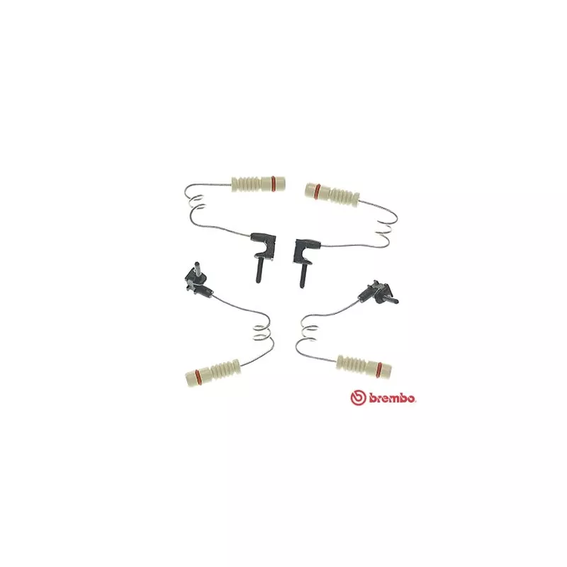 Contact d'avertissement, usure des plaquettes de frein BREMBO A 00 387