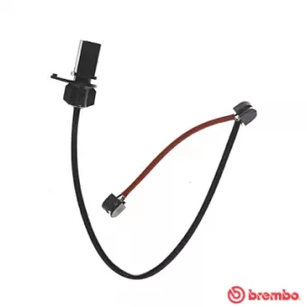 Contact d'avertissement, usure des plaquettes de frein BREMBO A 00 419