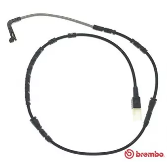 Contact d'avertissement, usure des plaquettes de frein BREMBO