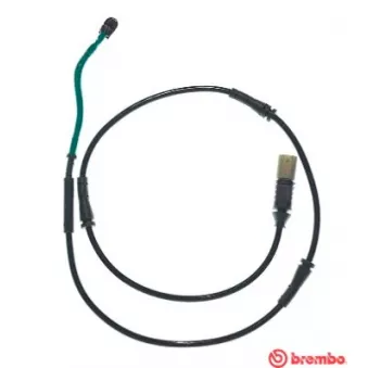 Contact d'avertissement, usure des plaquettes de frein BREMBO
