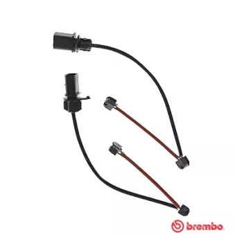 Contact d'avertissement, usure des plaquettes de frein BREMBO A 00 493