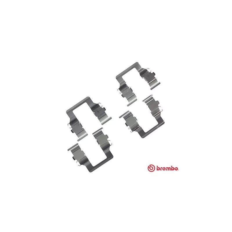 Kit d'accessoires, plaquette de frein à disque BREMBO A 02 201