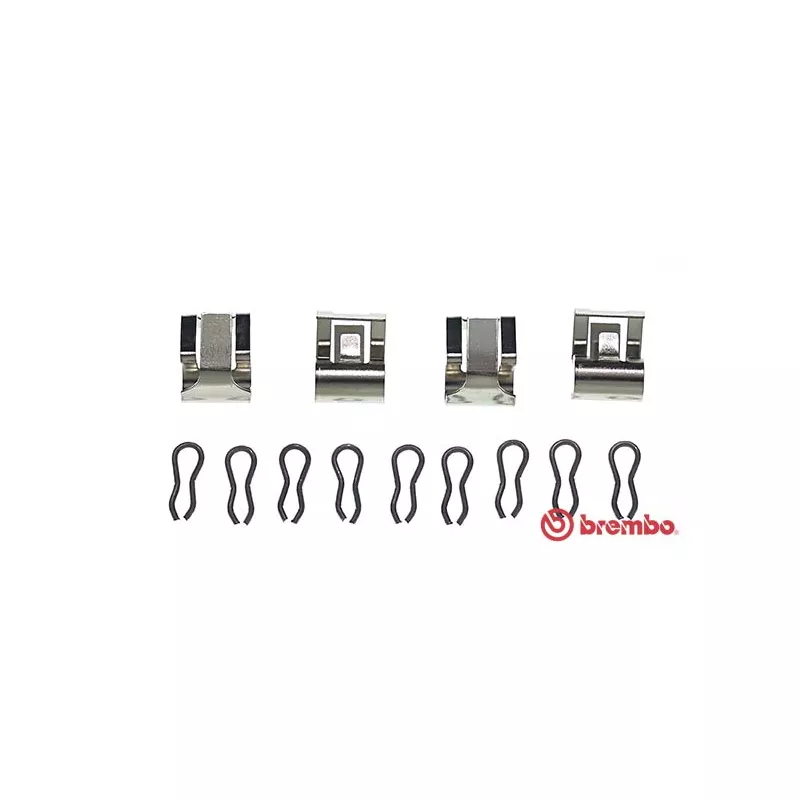 Kit d'accessoires, plaquette de frein à disque BREMBO A 02 203
