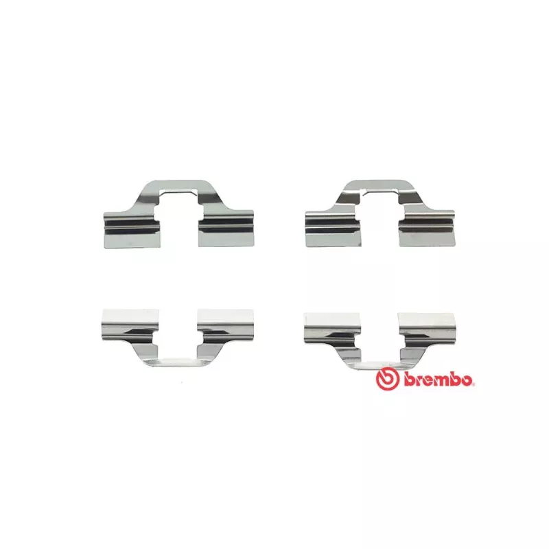 Kit d'accessoires, plaquette de frein à disque BREMBO A 02 205