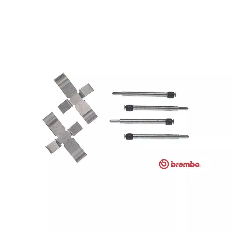Kit d'accessoires, plaquette de frein à disque BREMBO A 02 207
