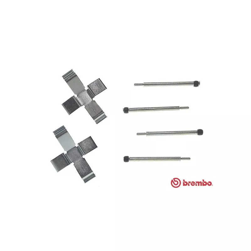 Kit d'accessoires, plaquette de frein à disque BREMBO A 02 210