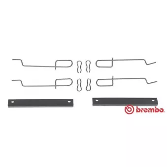 Kit d'accessoires, plaquette de frein à disque BREMBO A 02 218