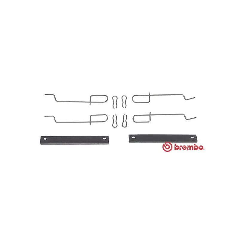 Kit d'accessoires, plaquette de frein à disque BREMBO A 02 218