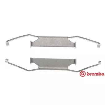 Kit d'accessoires, étrier de frein BREMBO A 02 221