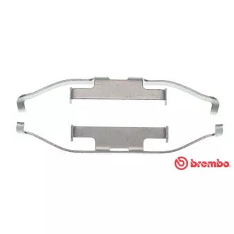 Kit d'accessoires, étrier de frein BREMBO A 02 222