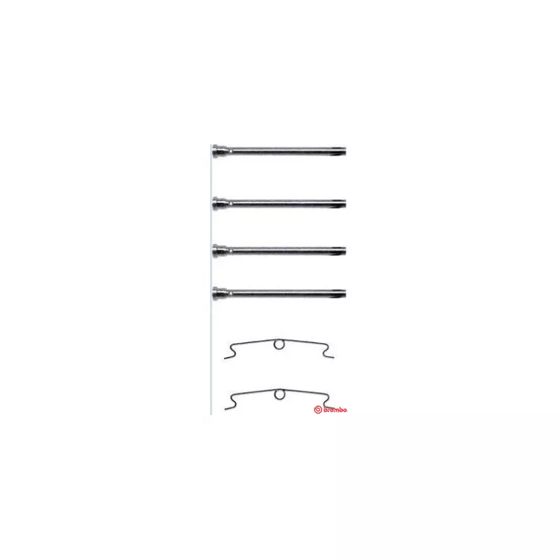 Kit d'accessoires, plaquette de frein à disque BREMBO A 02 234