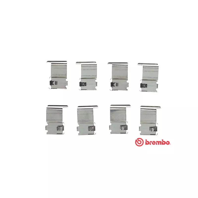 Kit d'accessoires, plaquette de frein à disque BREMBO A 02 242