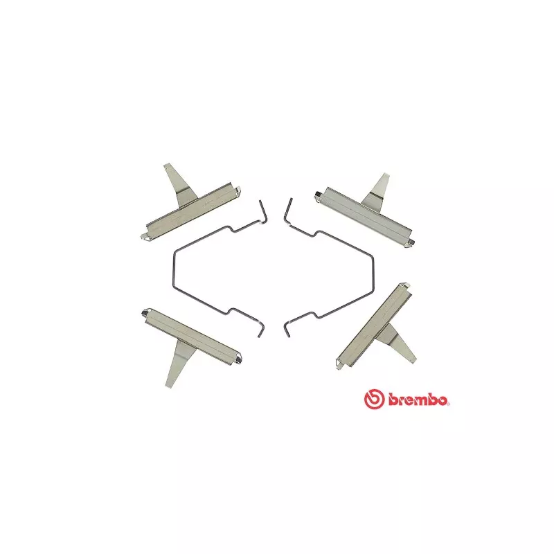 Kit d'accessoires, plaquette de frein à disque BREMBO A 02 243
