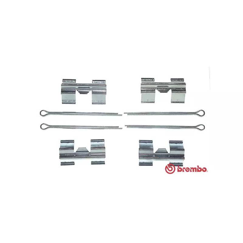 Kit d'accessoires, plaquette de frein à disque BREMBO A 02 257