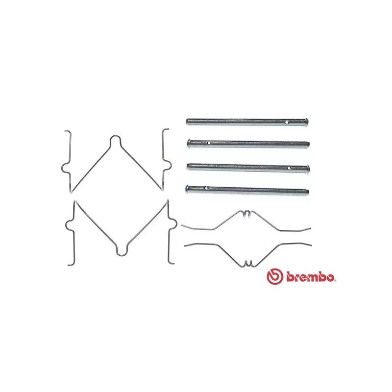 Kit d'accessoires, plaquette de frein à disque BREMBO A 02 263