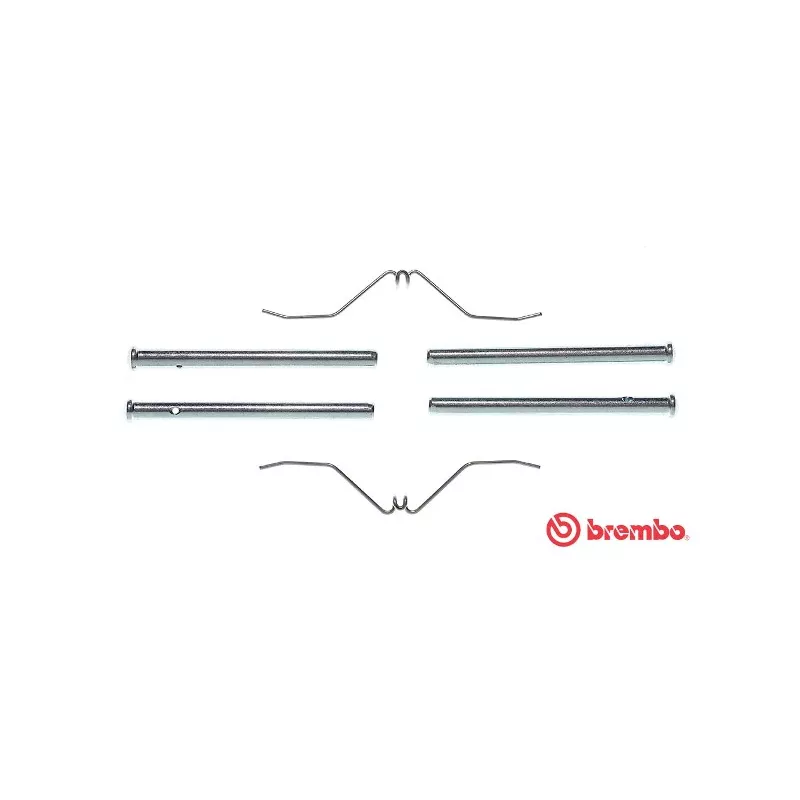 Kit d'accessoires, plaquette de frein à disque BREMBO A 02 264