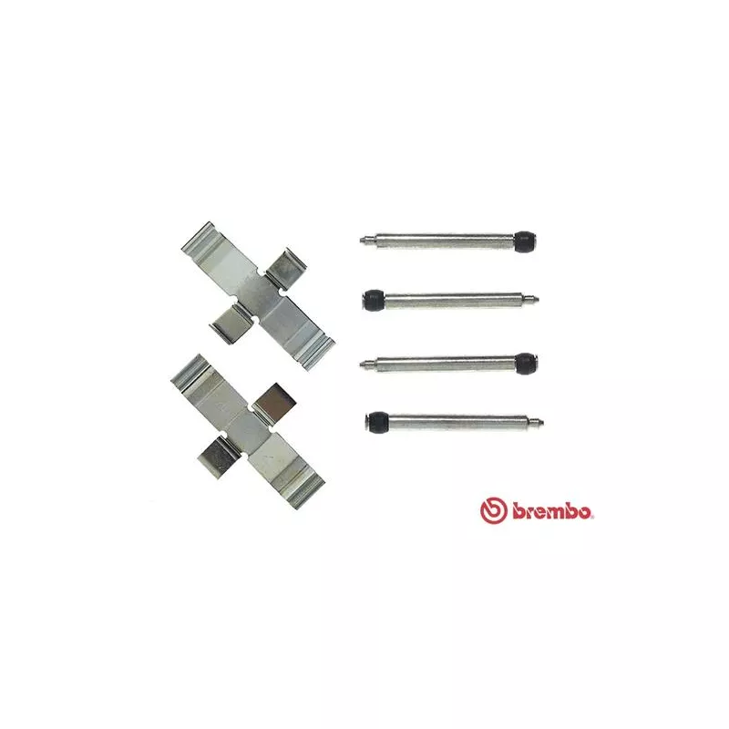 Kit d'accessoires, plaquette de frein à disque BREMBO A 02 268