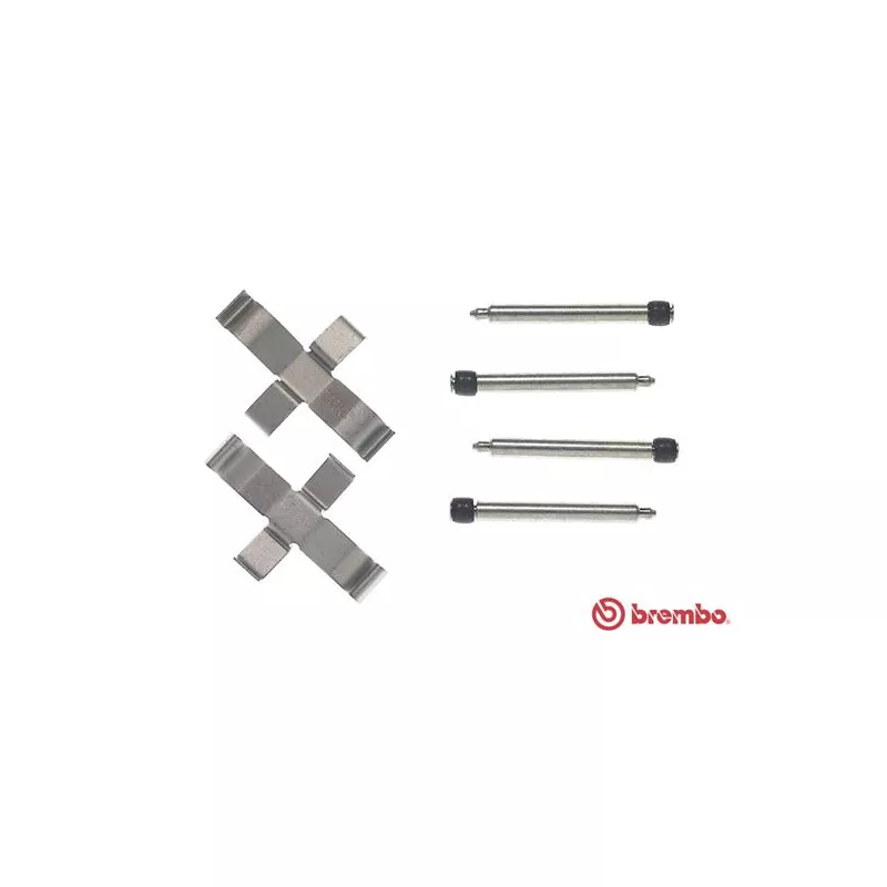 Kit d'accessoires, plaquette de frein à disque BREMBO A 02 269