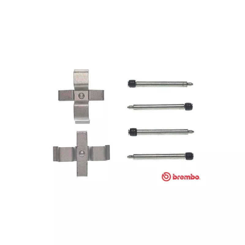 Kit d'accessoires, plaquette de frein à disque BREMBO A 02 270