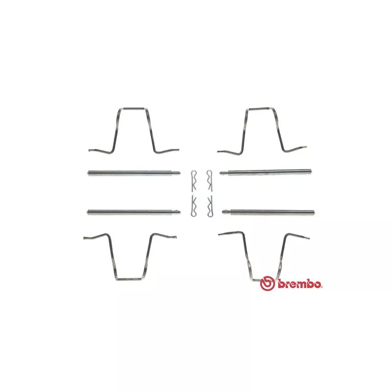 Kit d'accessoires, plaquette de frein à disque BREMBO A 02 274