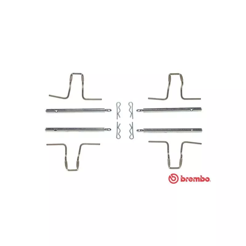 Kit d'accessoires, plaquette de frein à disque BREMBO A 02 278